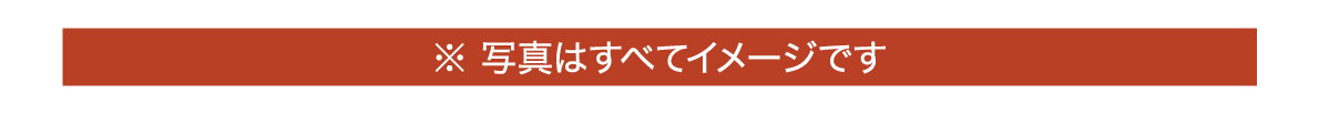 ※ 写真はすべてイメージです